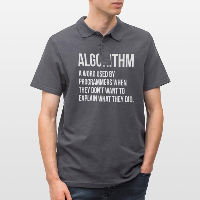 Cadeau informatique de programmation d'algorithme Polo Homme