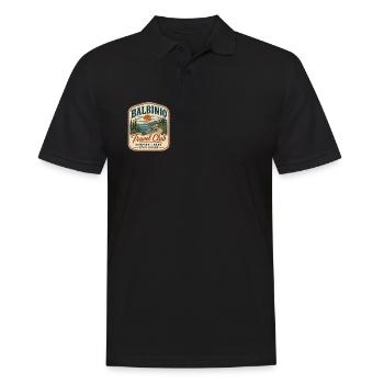 Panneau vintage du Balbinio Travel Club - Polo Homme - noir - Devant - Kai (181cm)