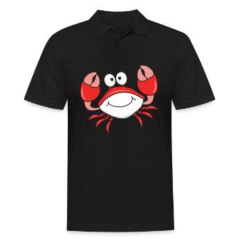 Crustacés du crabe - Polo Homme - noir - Devant - Kai (181cm)