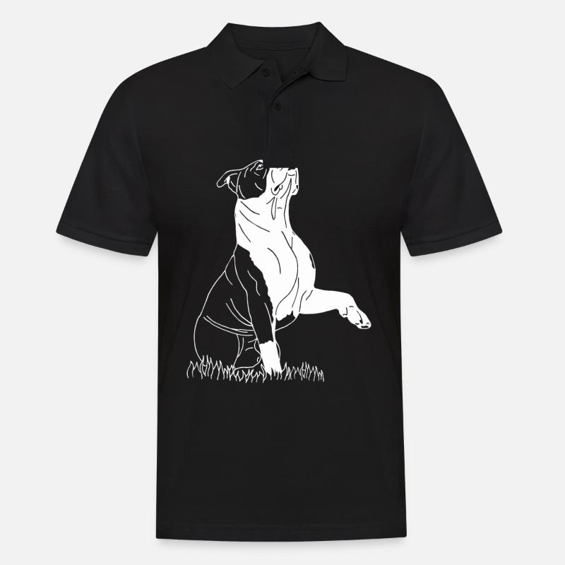 American Bully XL - Männer Poloshirt - Schwarz