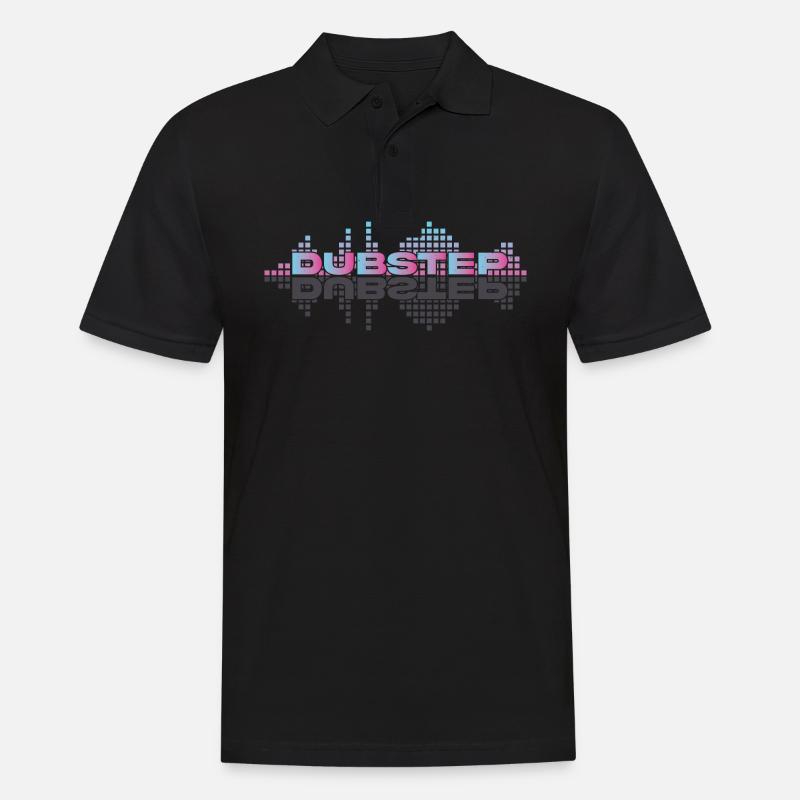 Dubstep - Polo Homme - noir