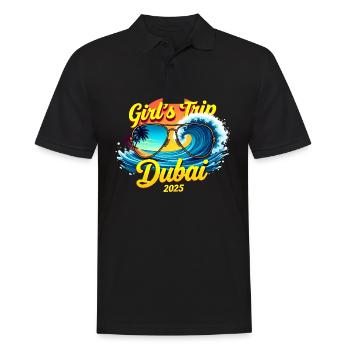 Week-end d’anniversaire Dubaï 2025 - Polo Homme - noir - Devant - Kai (181cm)