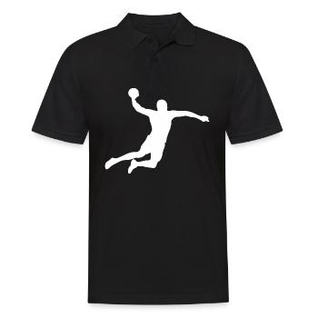 Handball joueurs Handball Club club club - Polo Homme - noir - Devant - Kai (181cm)
