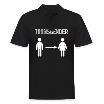 transgenres - Polo Homme - noir - Devant - Kai (181cm)