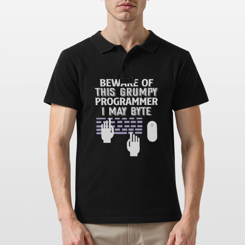 Programmeurs Codage Programmation Programmeurs Polo Homme