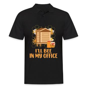 Beekeeper Beekeeping - Men's Polo Shirt - black - Front - Kai (181cm)
