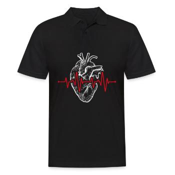 Ananas Party Festival Design Nerd Raver Musik Danc - Männer Poloshirt - Schwarz - Vorne - Kai (181cm)
