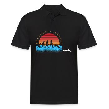 Schullehrerin Lehrerin - Männer Poloshirt - Schwarz - Vorne - Kai (181cm)