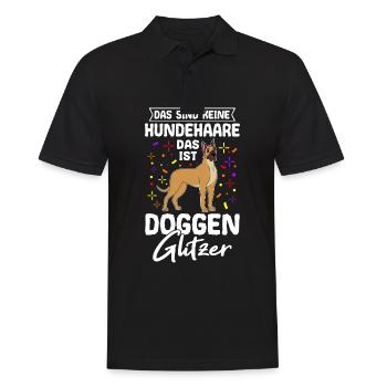 Grand Danois Chien Chien Propriétaire Chien Cadeau Hun - Polo Homme - noir - Devant - Kai (181cm)