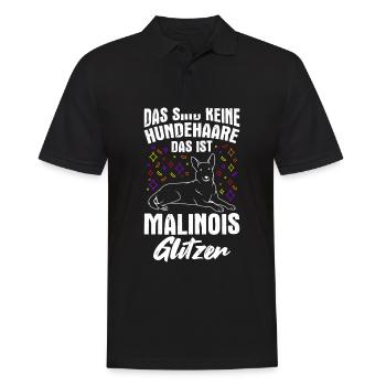 Malinois Dog Fan Dog Owner Dog Walker H - Polo Homme - noir - Devant - Kai (181cm)