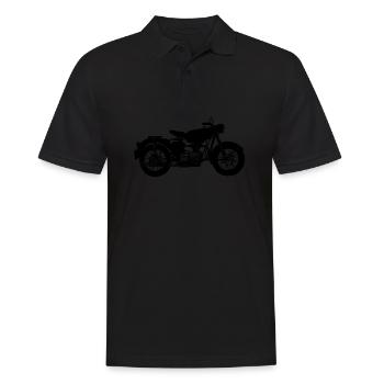 moto - Polo Homme - noir - Devant - Kai (181cm)