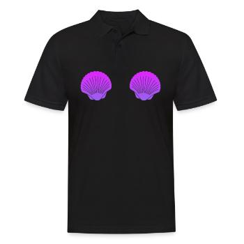 Coffre à coquille - Polo Homme - noir - Devant - Kai (181cm)