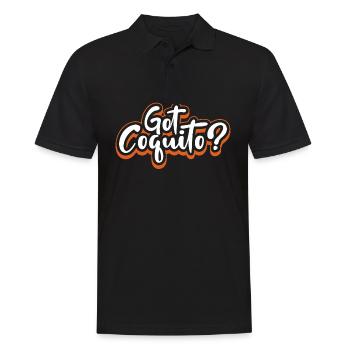 Got Coquito Porto Rica Boisson de Noël Puero - Polo Homme - noir - Devant - Kai (181cm)