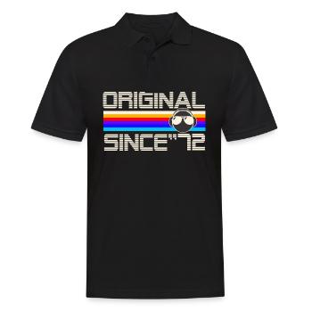 Since 72 - Men's Polo Shirt - black - Front - Kai (181cm)