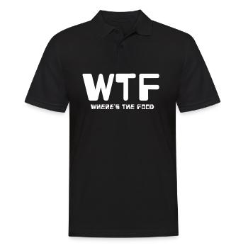 WTF - Polo Homme - noir - Devant - Kai (181cm)