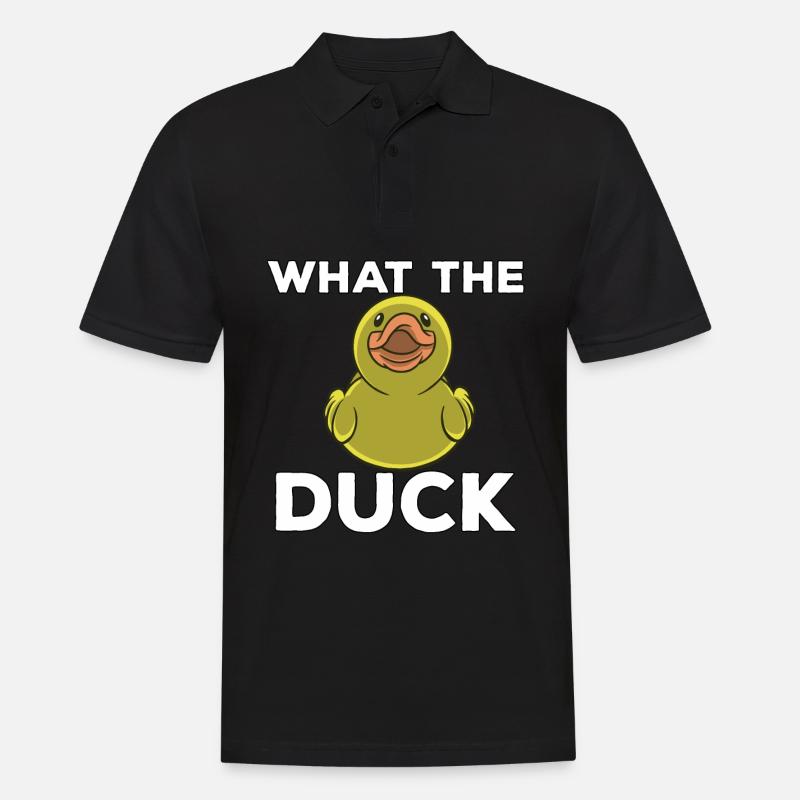 J’aime les canards canards - Polo Homme - noir