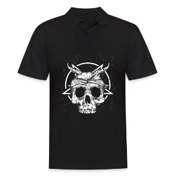 Occult Goth Grunge Gothique Punk Metal - Polo Homme - noir - Devant - Kai (181cm)