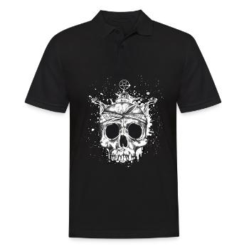 Occult Goth Grunge Gothique Punk Metal - Polo Homme - noir - Devant - Kai (181cm)