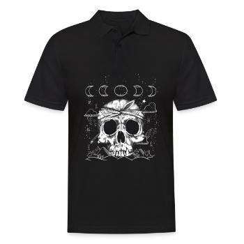 Occult Goth Grunge Gothique Punk Metal - Polo Homme - noir - Devant - Kai (181cm)