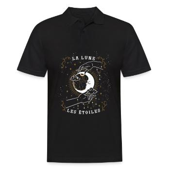 Occult Goth Gothique Punk Grunge - Polo Homme - noir - Devant - Kai (181cm)