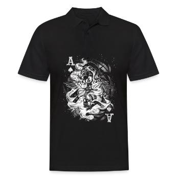 Occult Goth Gothique Punk Grunge - Polo Homme - noir - Devant - Kai (181cm)