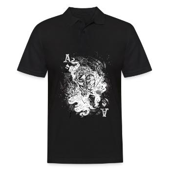 Occult Goth Gothique Punk Grunge - Polo Homme - noir - Devant - Kai (181cm)