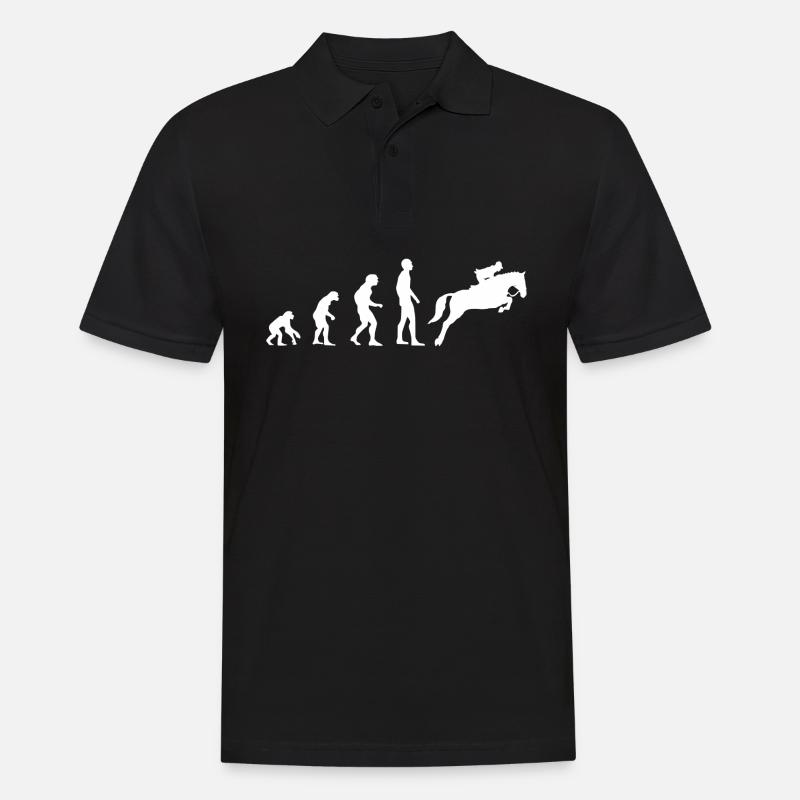 Evolution Saut d'obstacles - Polo Homme - noir