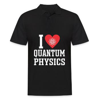 Quantum Physics Physics Physicist science quantum - Men's Polo Shirt - black - Front - Kai (181cm)