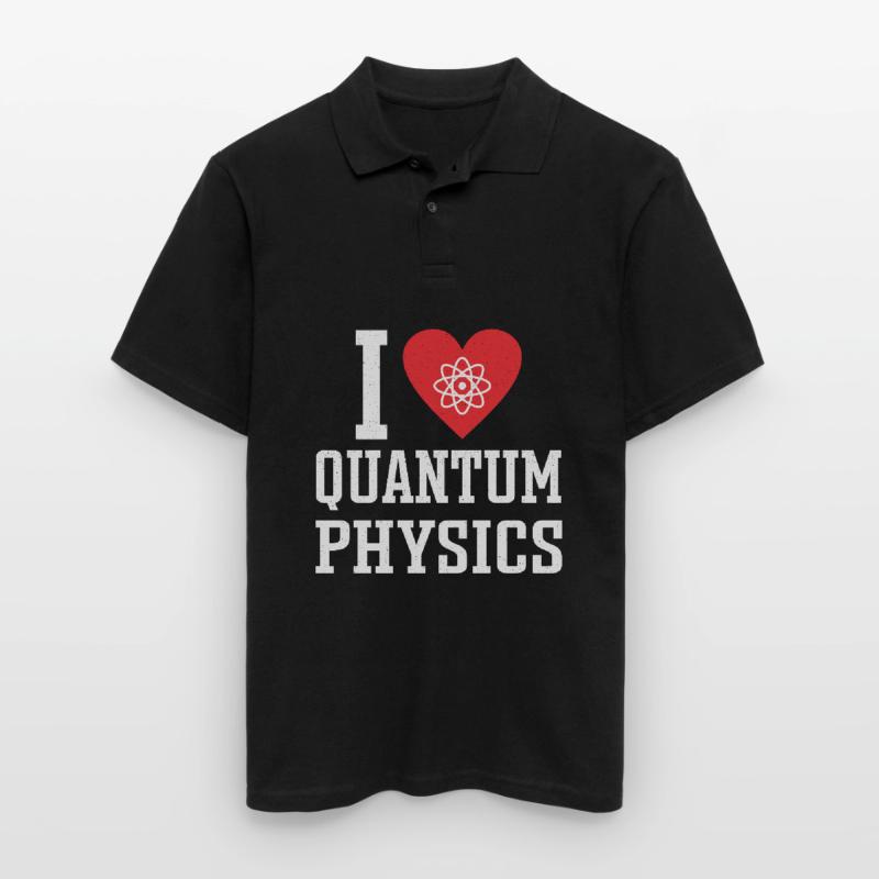 Quantum Physics Physics Physicist science quantum Men's Polo Shirt