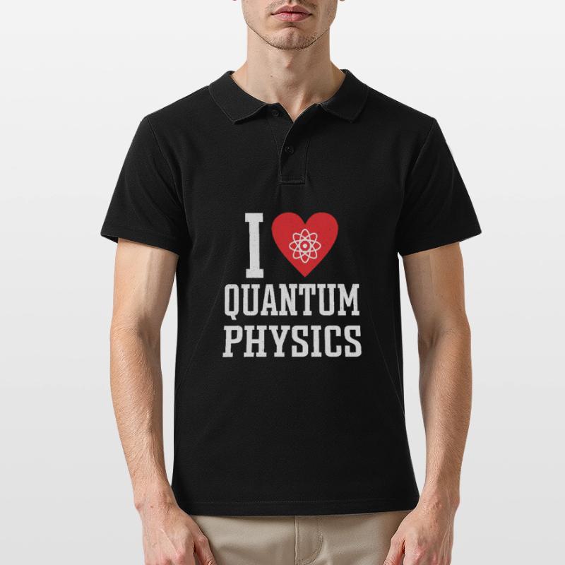 Quantum Physics Physics Physicist science quantum Men's Polo Shirt