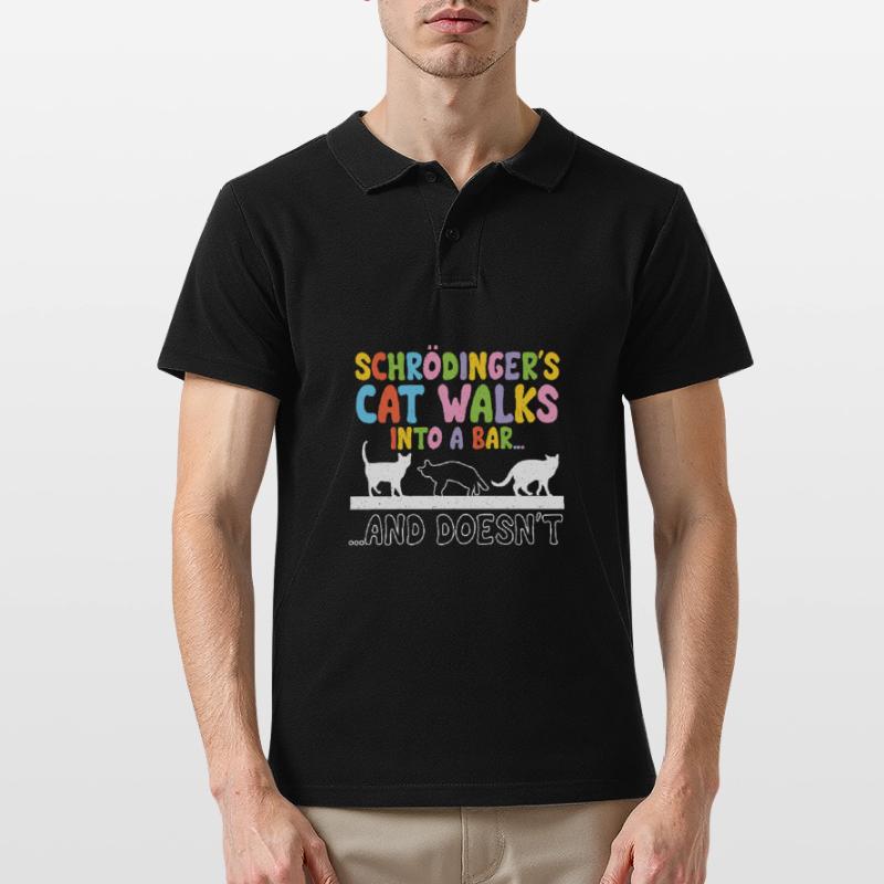 Quantum Physics Physics Physicist science quantum Men's Polo Shirt