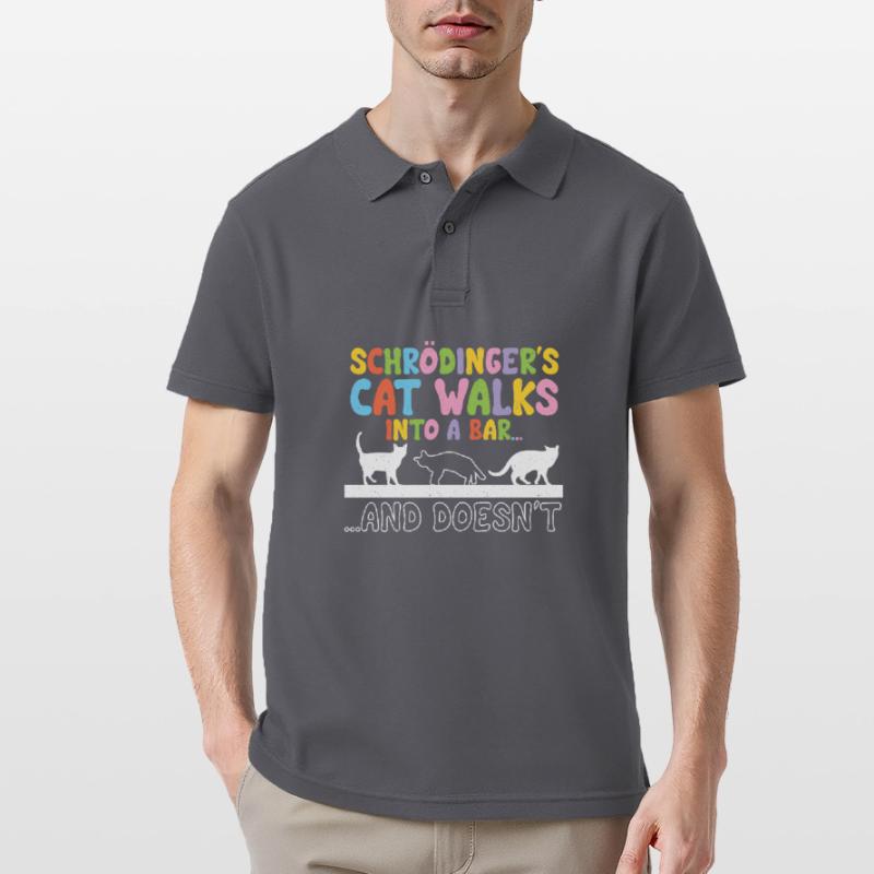 Quantum Physics Physics Physicist science quantum Men's Polo Shirt