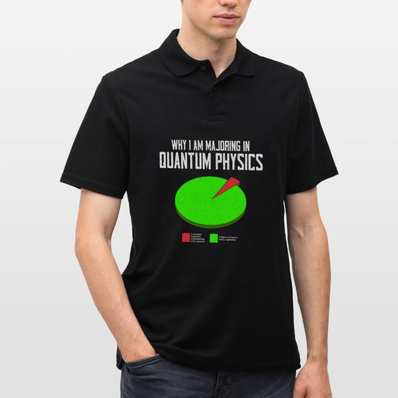 Quantum Physics Physics Physicist science quantum Men's Polo Shirt