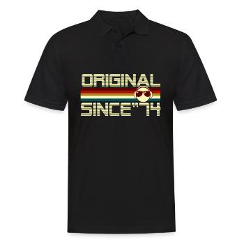 Since 74 - Polo Homme - noir - Devant - Kai (181cm)
