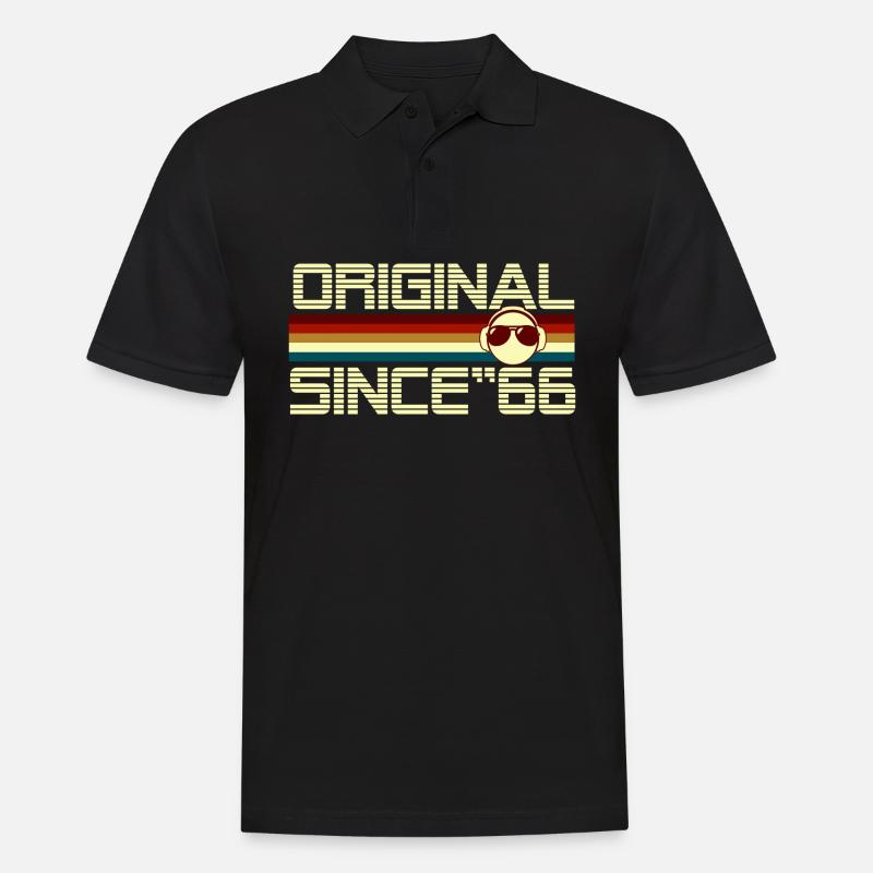 Seit 66 - Männer Poloshirt - Schwarz