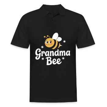 Honigbiene Imker Bienen Biene - Männer Poloshirt - Schwarz - Vorne - Kai (181cm)