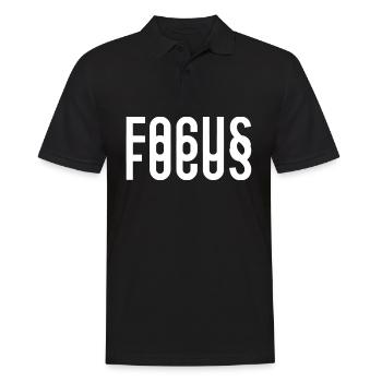 Focus - focus - Men's Polo Shirt - black - Front - Kai (181cm)