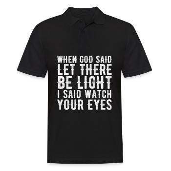 Funny Welder Welder Gift - Men's Polo Shirt - black - Front - Kai (181cm)