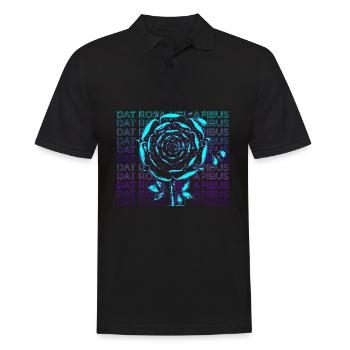 Dat Rosa Mel Apibus Rosicrucian Emblème Cadeau - Polo Homme - noir - Devant - Kai (181cm)