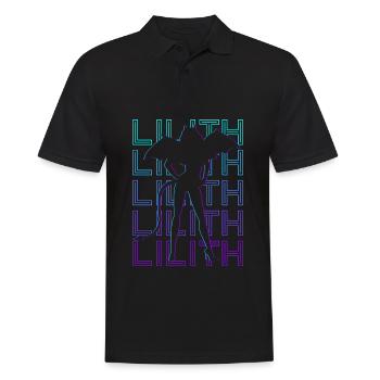 Lilith Seal Enochian Occulte Magie Satanique - Polo Homme - noir - Devant - Kai (181cm)