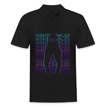 Cryptozoologie des cryptoïdes de Fresno Nightcrawler - Polo Homme - noir - Devant - Kai (181cm)