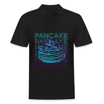 Crêpes Rétro - Polo Homme - noir - Devant - Kai (181cm)