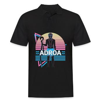 Adroa Afrikanischer Gott Alte Afrikanische Mytholo - Männer Poloshirt - Schwarz - Vorne - Kai (181cm)
