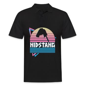 Nidstang Mythologie nordique Païen germanique - Polo Homme - noir - Devant - Kai (181cm)