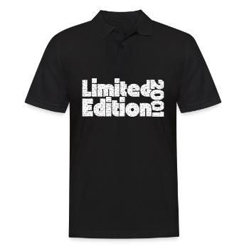 Limitierte Auflage 2001 - Männer Poloshirt - Schwarz - Vorne - Kai (181cm)