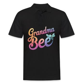 Honigbiene Imker Bienen Biene - Männer Poloshirt - Schwarz - Vorne - Kai (181cm)
