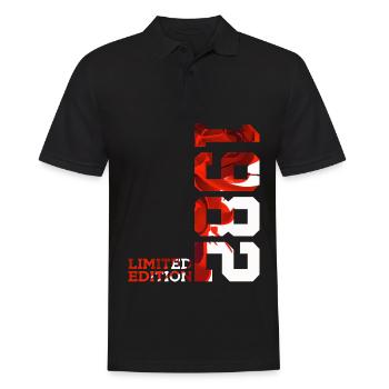 44TH BIRTHDAY 44 YEARS LIMITED EDITION 1982 - Men's Polo Shirt - black - Front - Kai (181cm)