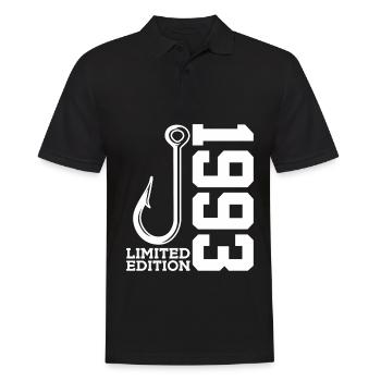 ÉDITION LIMITÉE DE PÊCHE DU PÊCHEUR 33 ANNIVERSAIRES DU PÊCHEUR EN ÉDITION LIMITÉE 1993 - Polo Homme - noir - Devant - Kai (181cm)