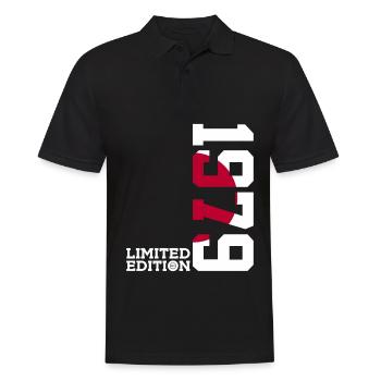 LIMITED EDITION 1979 JAPAN 47TH BIRTHDAY - Men's Polo Shirt - black - Front - Kai (181cm)