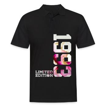 33RD BIRTHDAY 33 YEARS LIMITED EDITION 1993 - Men's Polo Shirt - black - Front - Kai (181cm)